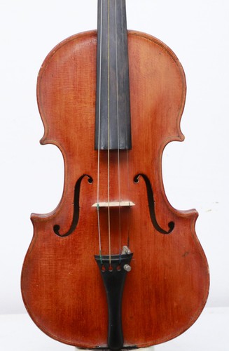 Old scottish violin - old,