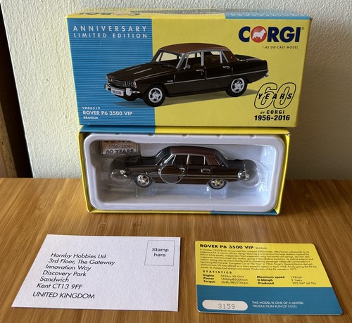 Corgi va06519 rover 3500 - p6,