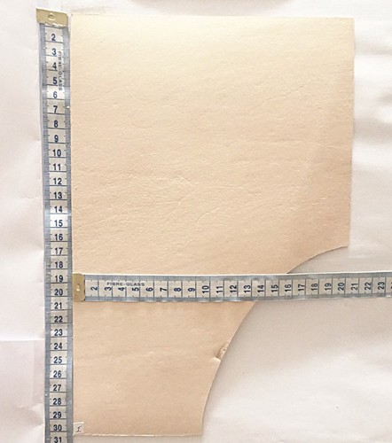 5mm veg tan leather - tan, offcuts