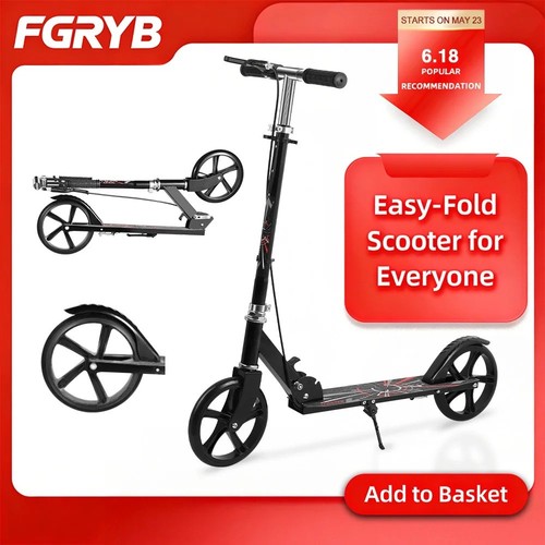Folding adult scooter - adult,