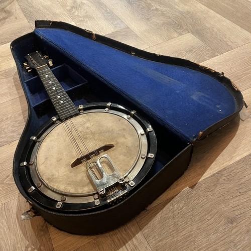 Antique banjo mandolin british - mandolin,