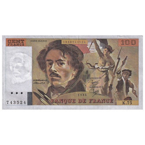 France 100 francs delacroix - france,,