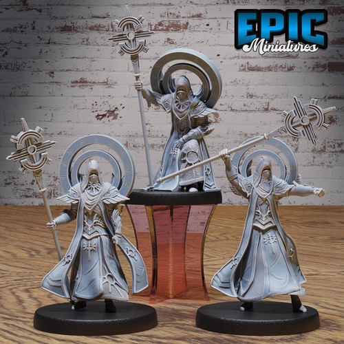 White priest cleric - priest,