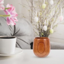 Wooden Tea Cup Coffee Mug Wood Cup Wooden Water Cup Tea Mug Coffee Cup 170ml