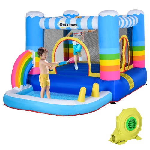 Outsunny kids bouncy - bouncy, castle