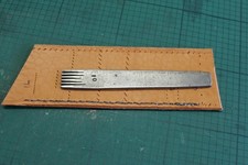 No 10 stitch marker pricking