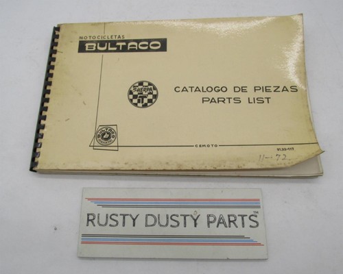 Bultaco original factory - factory, 1972