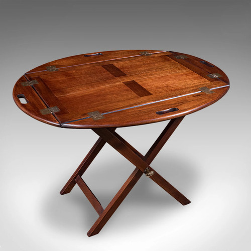 Antique butler tray table - antique,