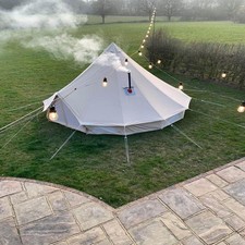 6m Bell Tent Fireproof With