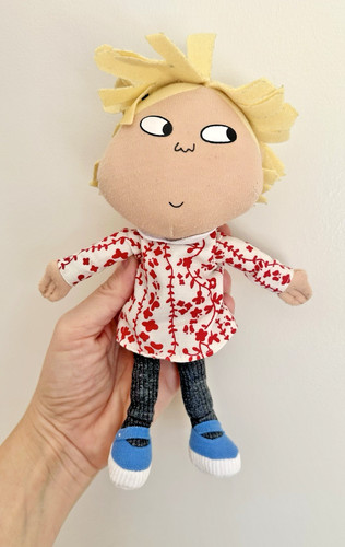 Charlie and lola plush soft - and,