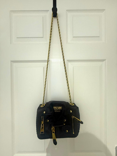 Moschino milano black quilted - moschino,