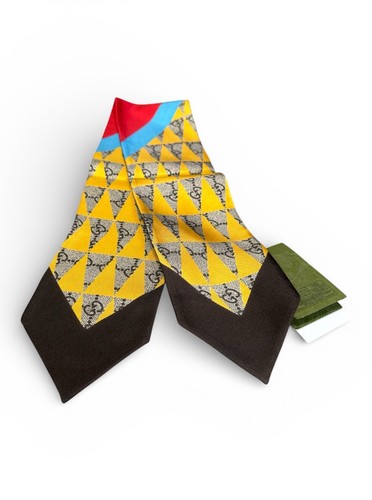 Gucci scarf monogram - monogram, silk