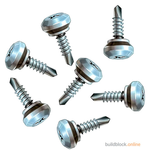 Nipple screws weather bar - nipple,