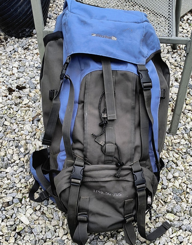 Mountain life trek - life, blue