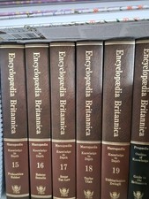 Encyclopedia Britannica 15-19 Edition and 
