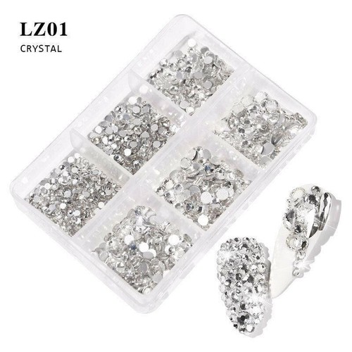 Shiny rhinestones flat - shiny,