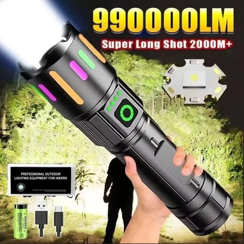 Most powerful 99000000lm led - most,