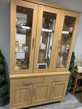 Oak Wooden Side Cabinet With