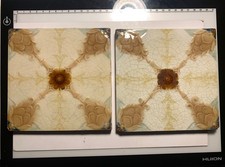 2 x Vintage ceramic Tiles By