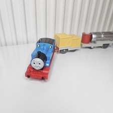 tomy trackmaster thomas the tank engine Suprised Face train thomas and jet
