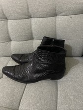 dolce gabbana snake skin ankle
