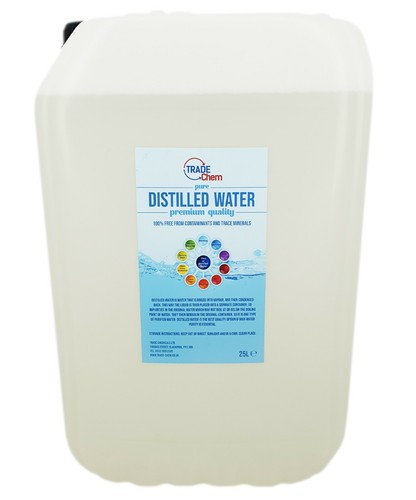 Distilled water 25l container - distilled,
