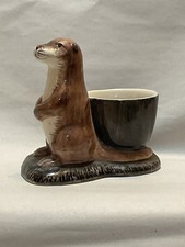Beautiful Quail Porcelain - Otter Egg Cup