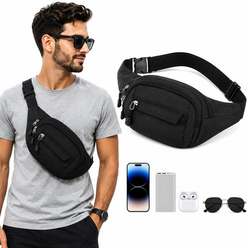 Water resistant large bum - water, bag