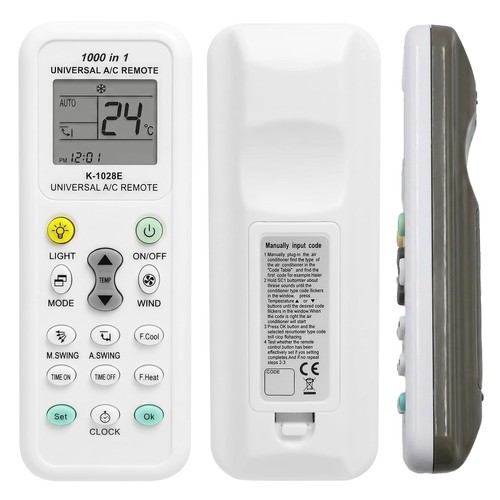 Universal aircon remote 1000 - universal,