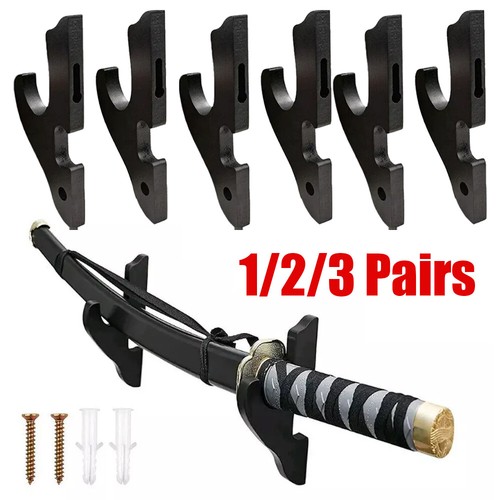Wall mount wooden sword - sword, stand