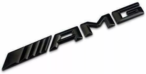 Black amg badge - badge, cl