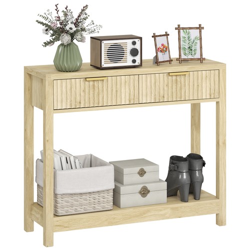 Homcom modern console table - homcom,