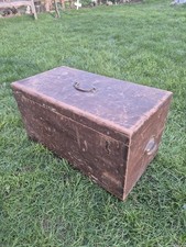 Vintage Wooden Large Tool Box