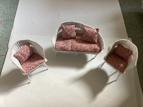Dolls house handmade basket