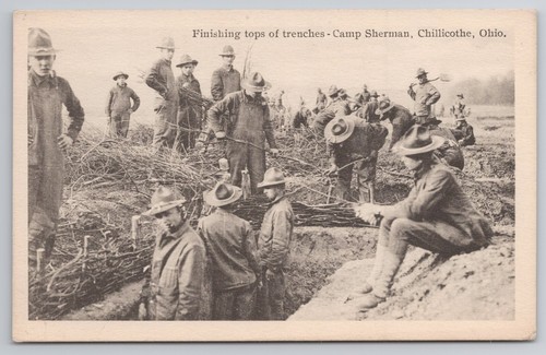 1917 postcard finishing - postcard,