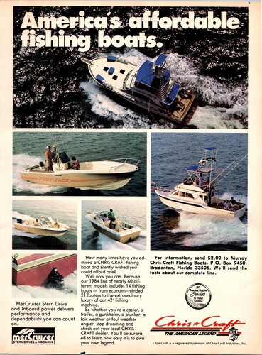 Chris craft vintage magazine - chris-craft,