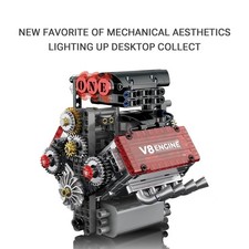 Motorized V8 Engine 478PCS
