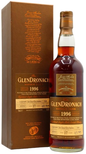 Glendronach batch 8 - glendronach,