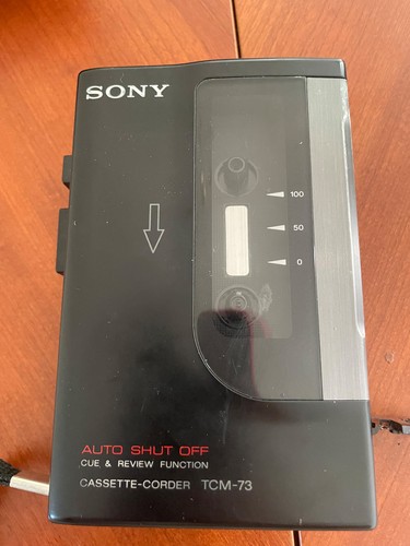 Vintage sony walkman - vintage, tcm-73