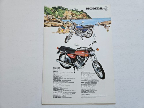 Honda cg125 cj250t motorcycle - honda,
