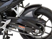 Fits Honda NX500 2024 > Matt  Black & Silver Mesh Rear Hugger by Powerbronze