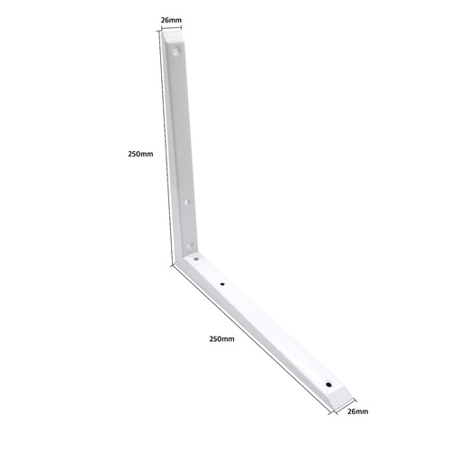 Strong shelf bracket white - strong,
