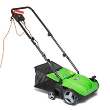 2-in-1 Electric Lawn Scarifier & Aerator 1500W with 35L Collection Box BMC