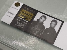 Oasis Live 25 World Tour  Genuine Commemorative Souvenir Ticket Collectible 