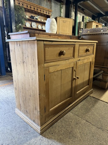 Victorian pine sideboard - victorian,