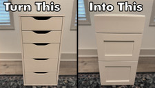 Ikea Alex Shaker Style Drawer Fronts