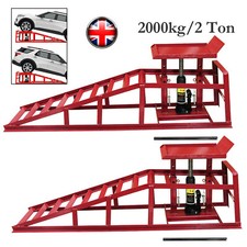 2x Heavy Duty Metal Car Ramps