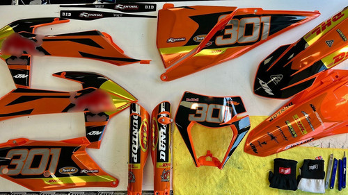 Graphics plastics kit ktm - graphics, &