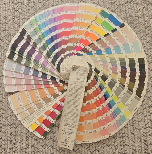 Pantone color swatch fan book - color,