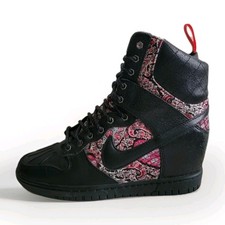 NIKE DUNK SKY HI SNEAKERBOOT LIBERTY QS WEDGE SIZE UK 4 EUR 37.5 (632180 006)
